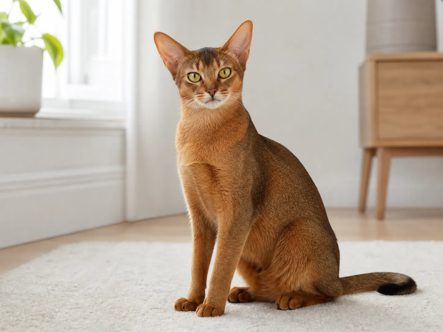 Abyssinians breed photo