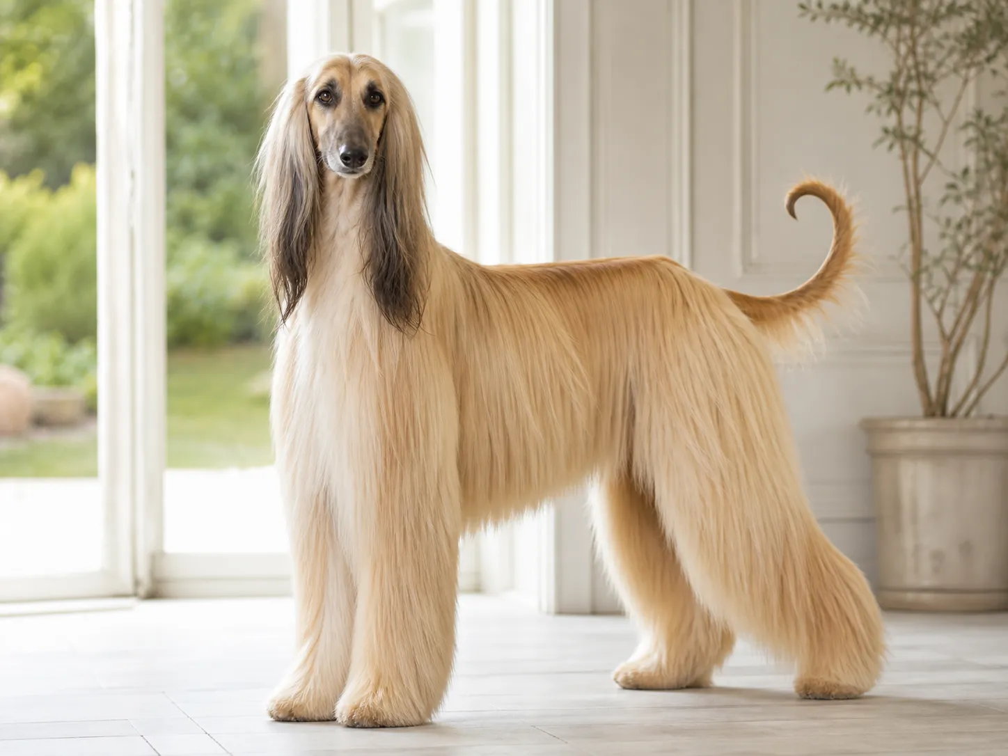 Afghan Hounds breed photo