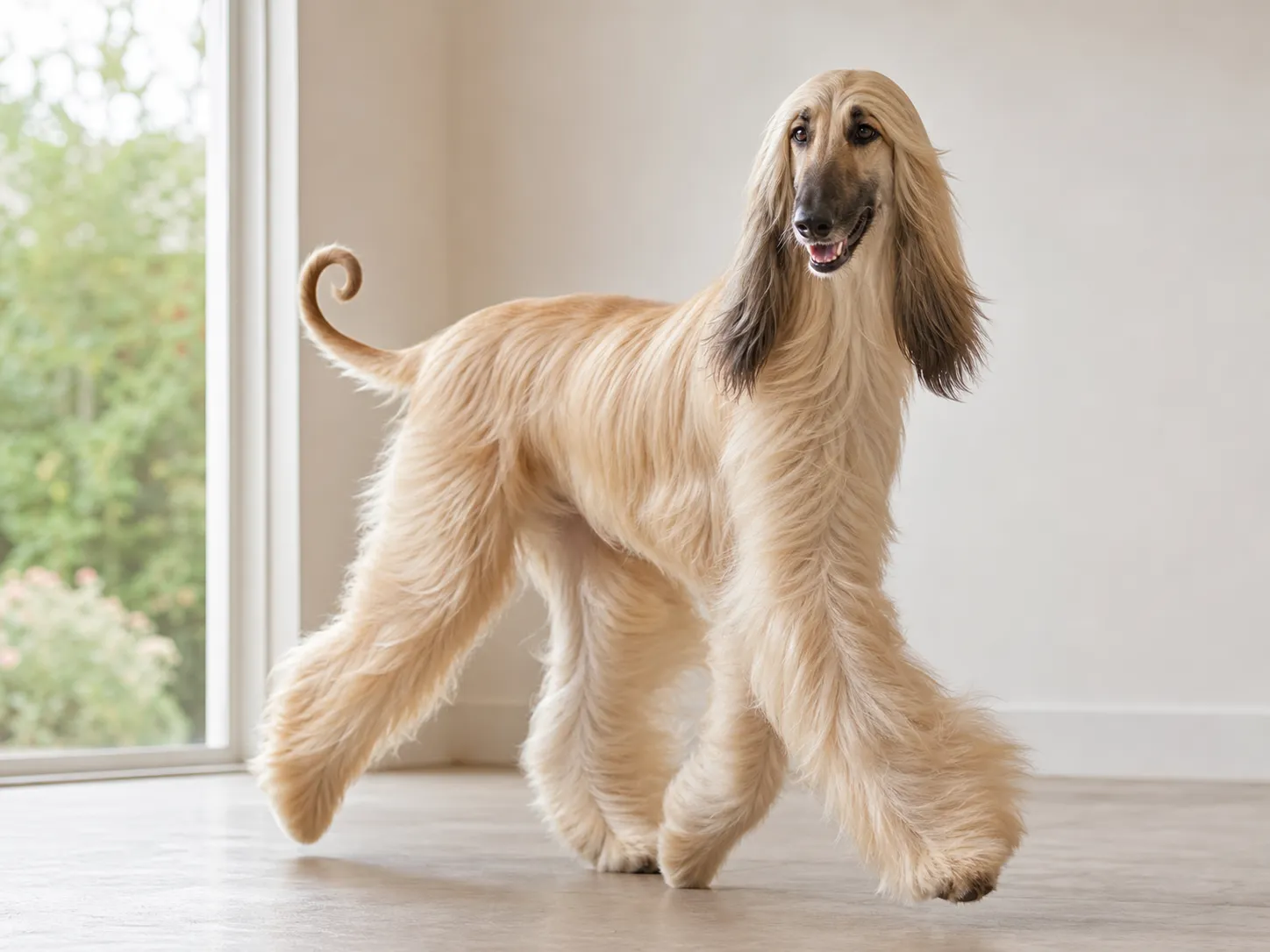 Afghan Hounds movement and wellness