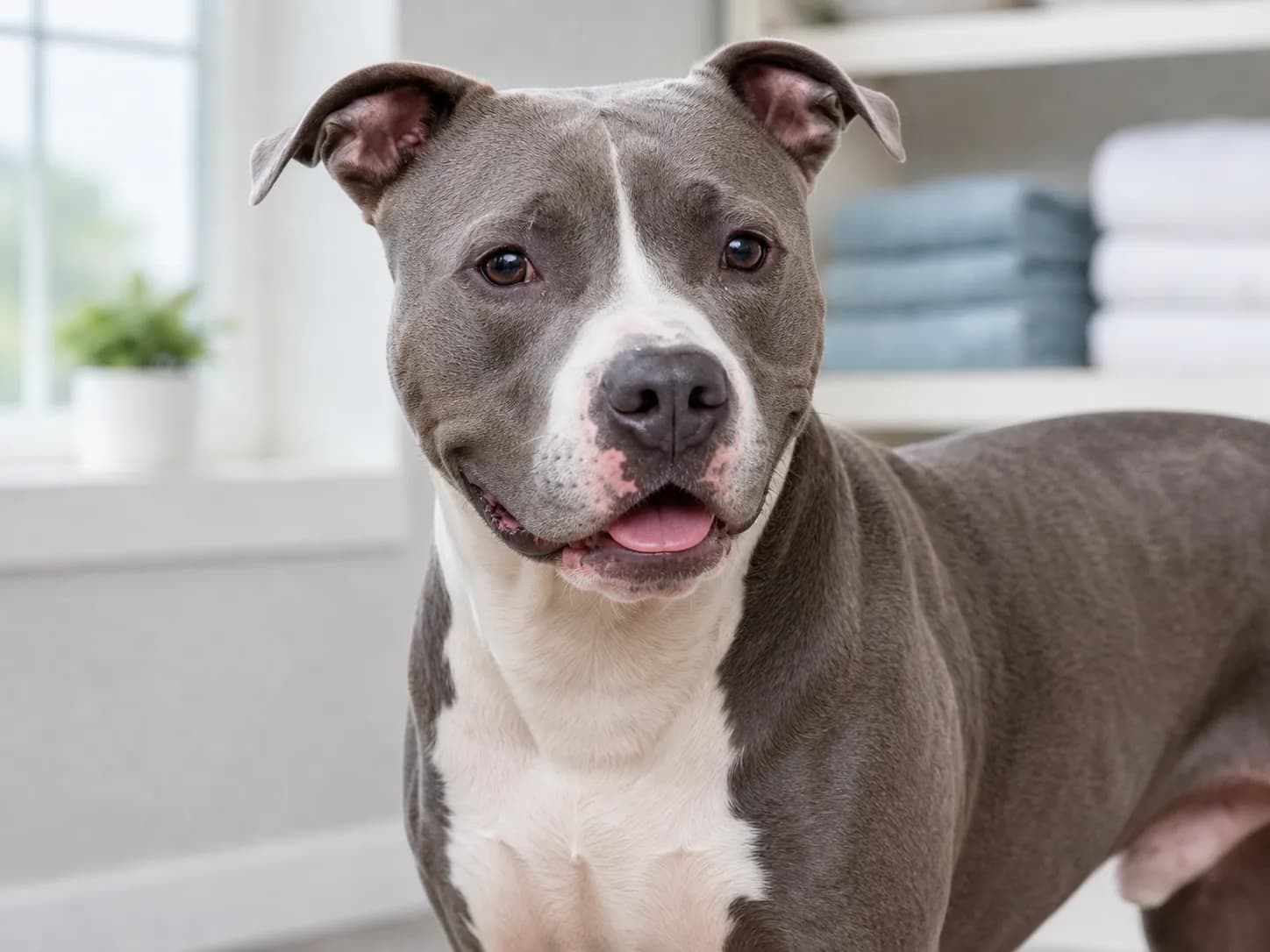 American Staffordshire Terriers coat and grooming