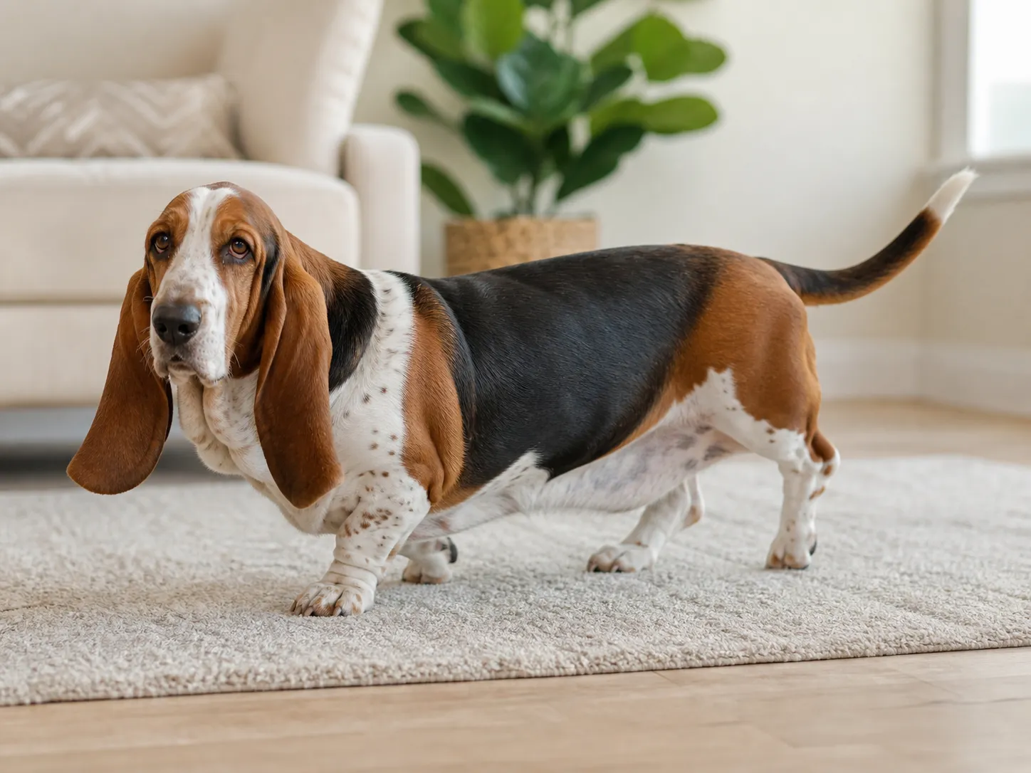Basset Hounds movement and wellness