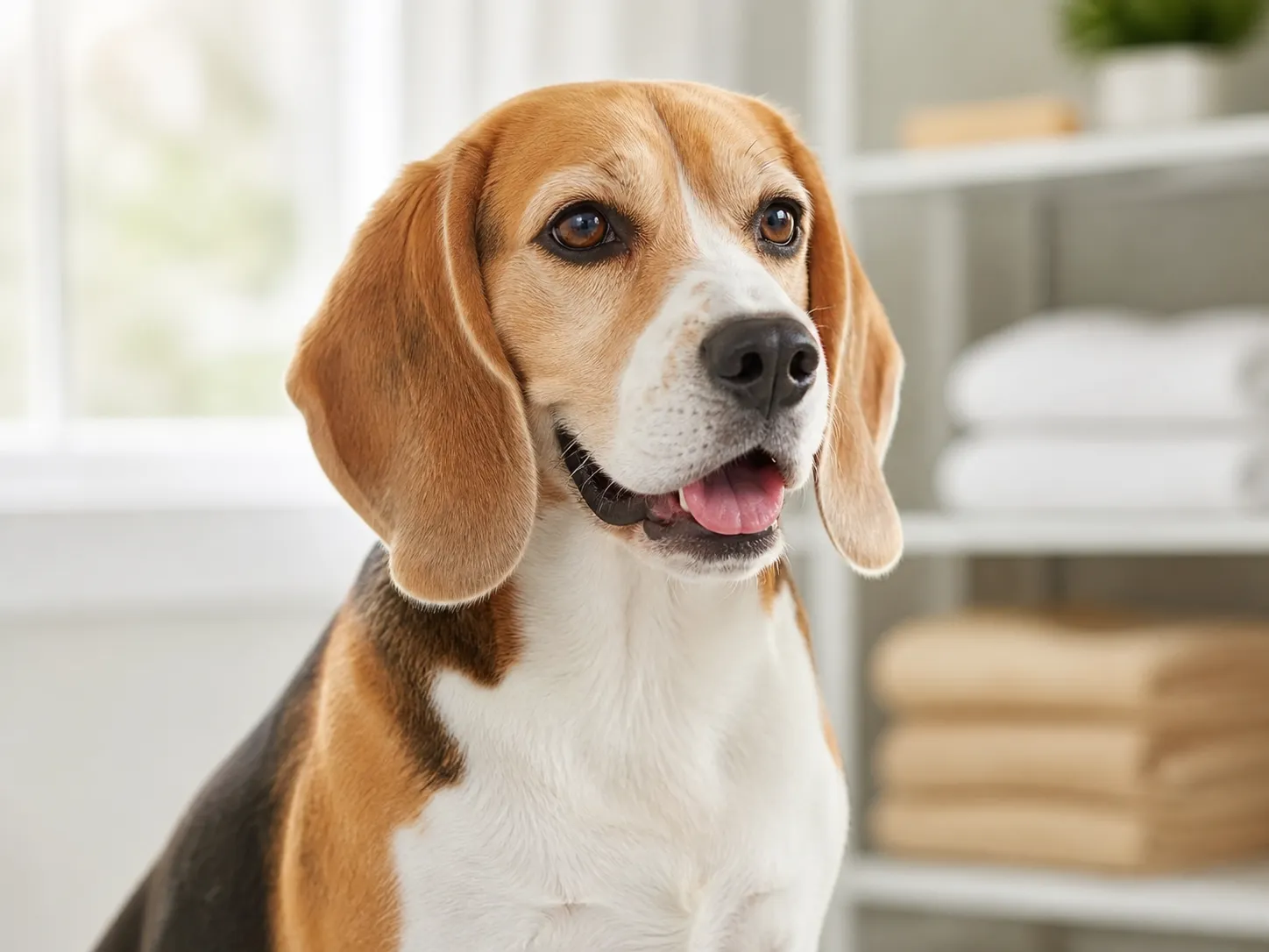 Beagles coat and grooming