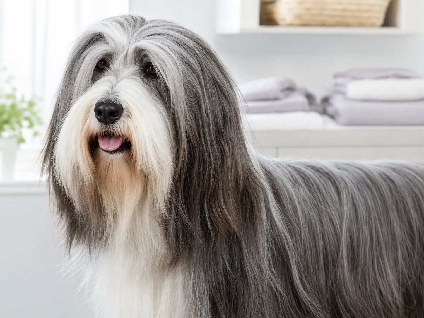 Bearded Collies coat and grooming