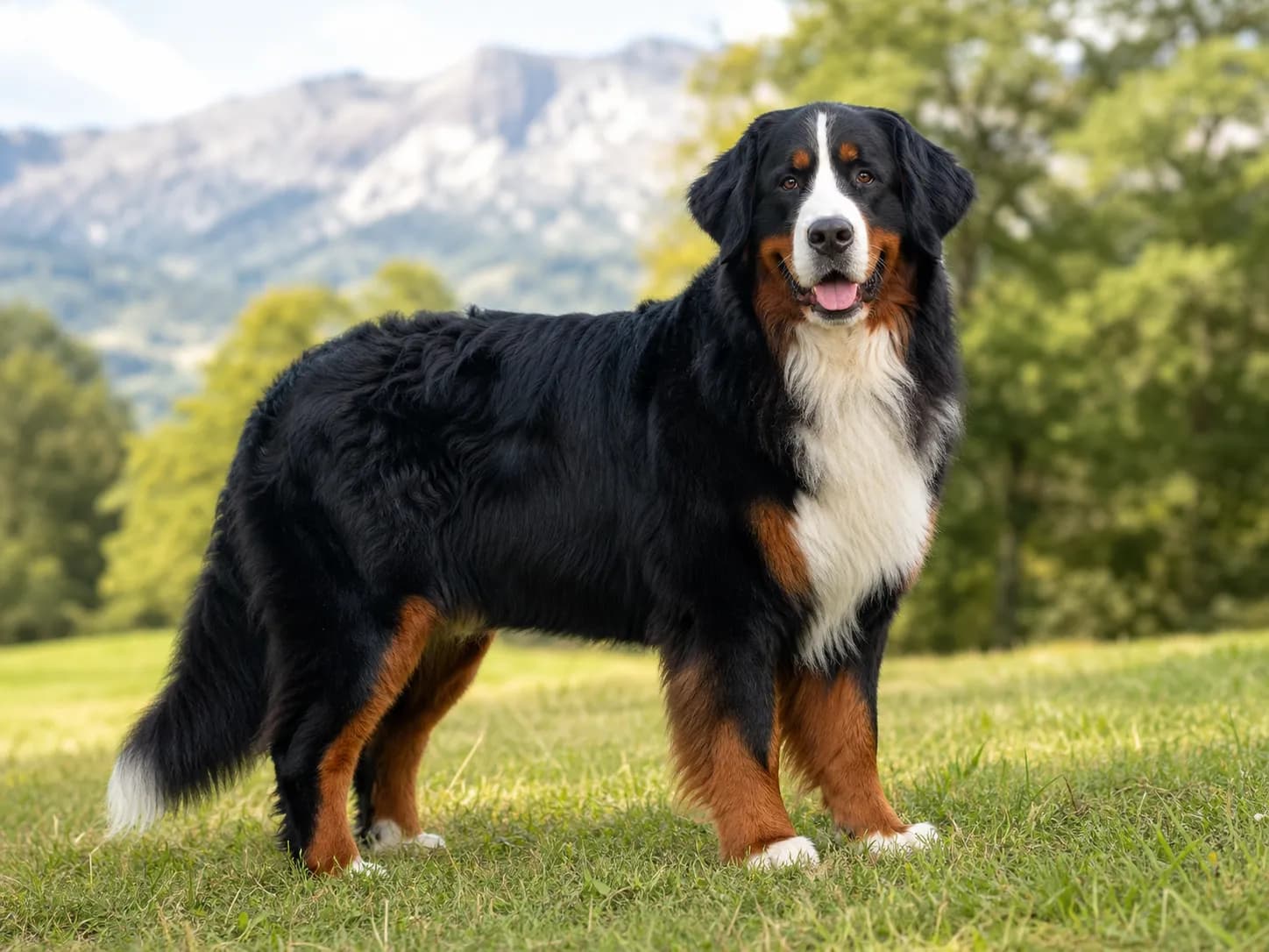Bernese Mountain Dogs breed photo