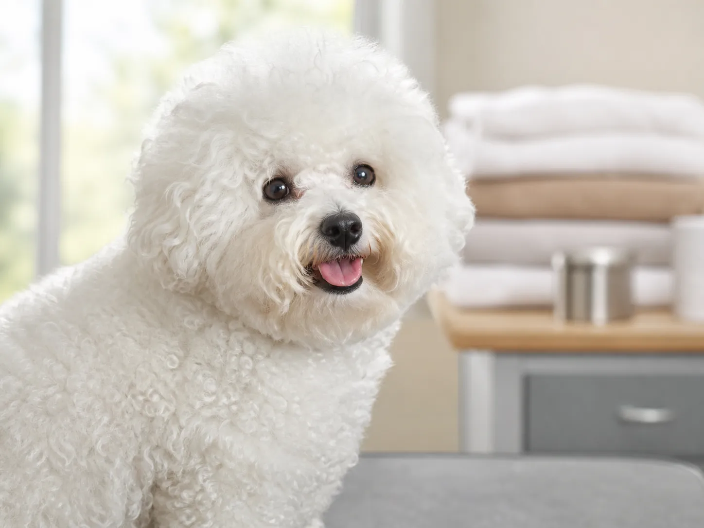Bichon Frise coat and grooming