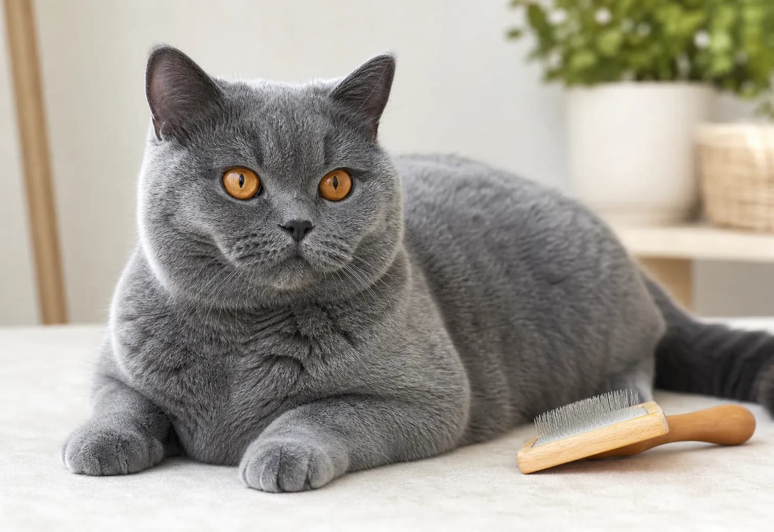 British Shorthair coat and grooming
