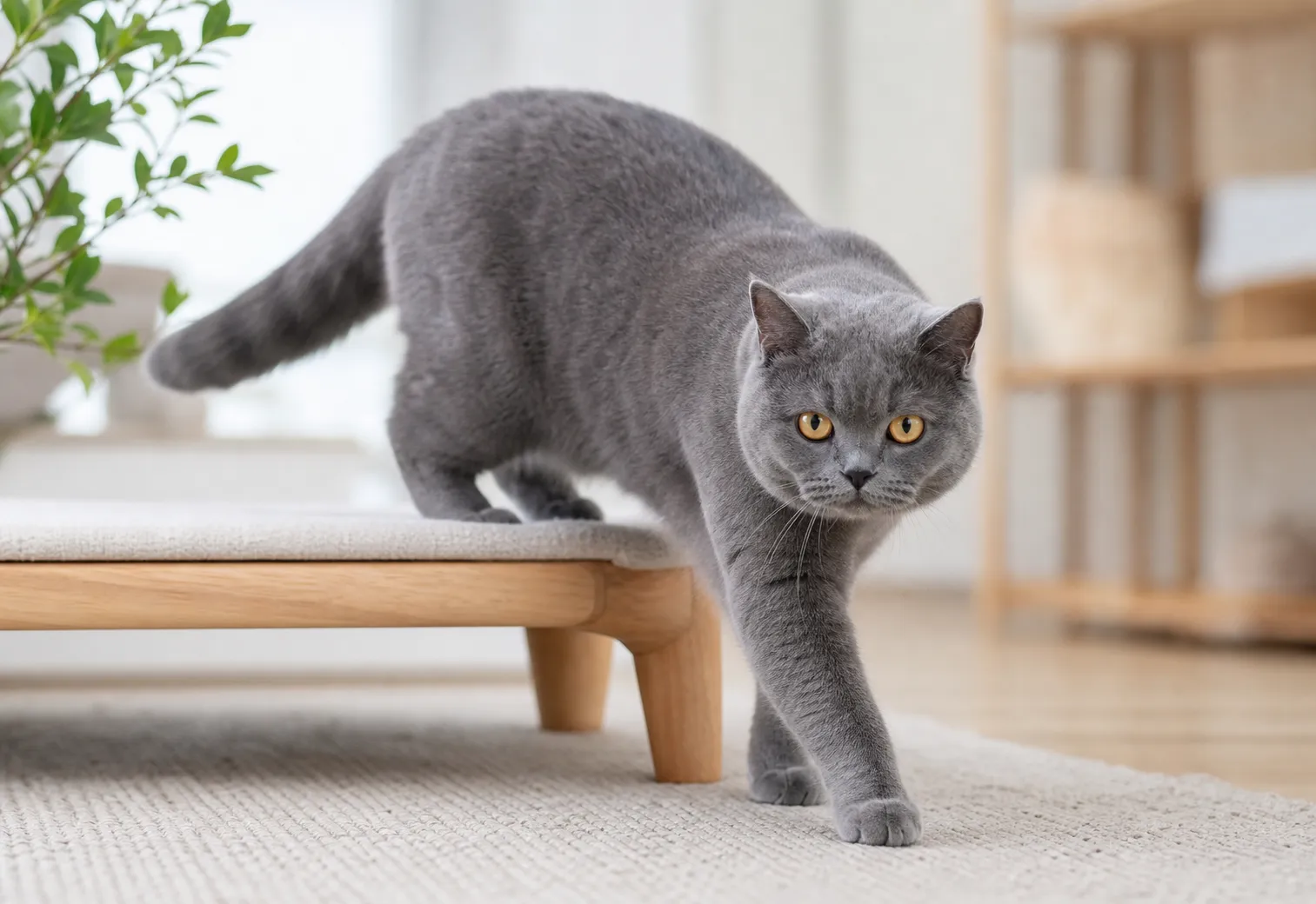 British Shorthair movement and wellness