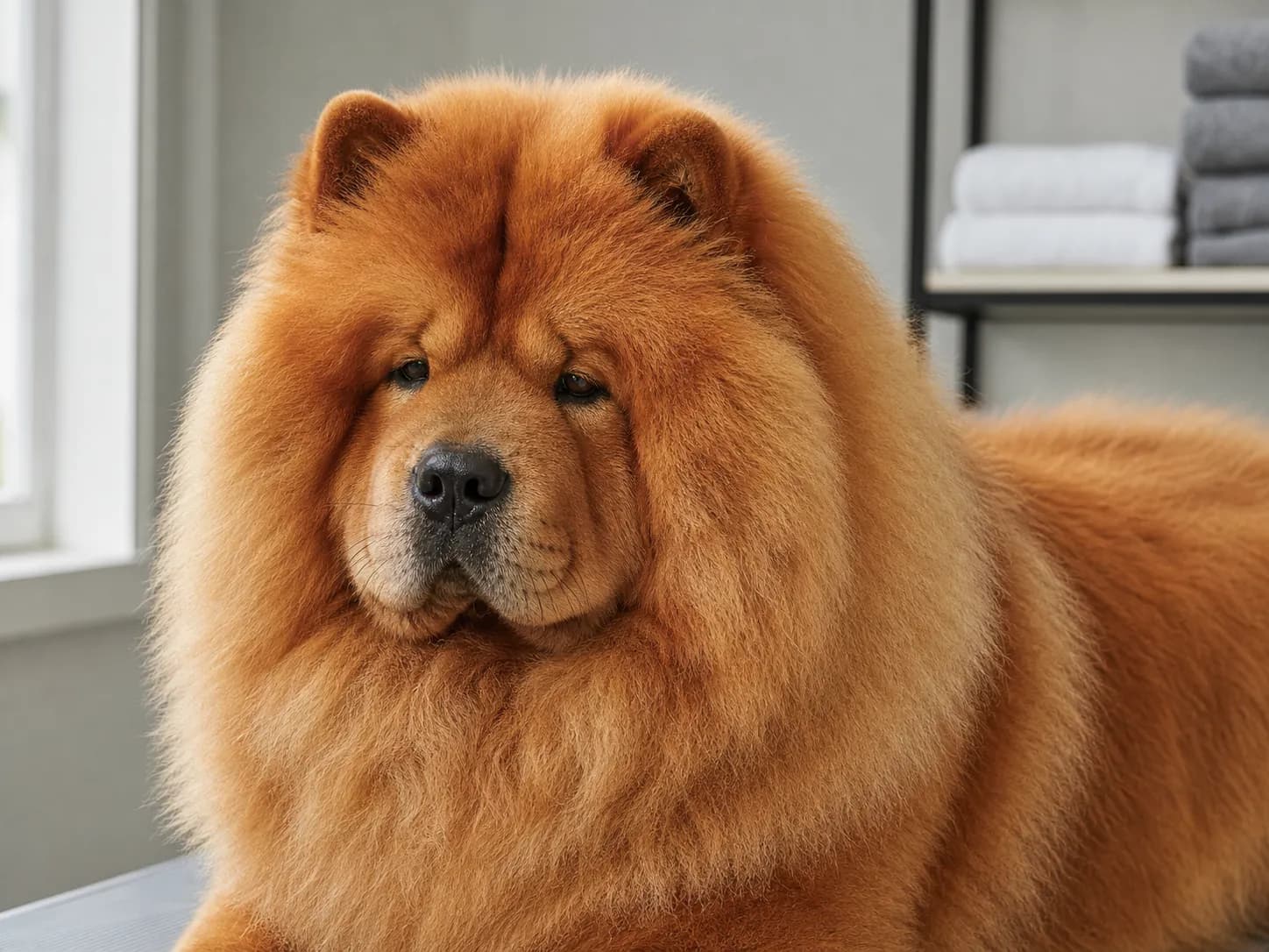 Chow Chows coat and grooming