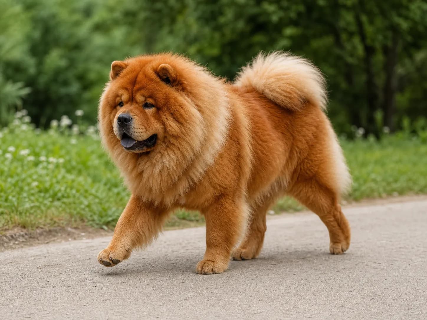 Chow Chows movement and wellness