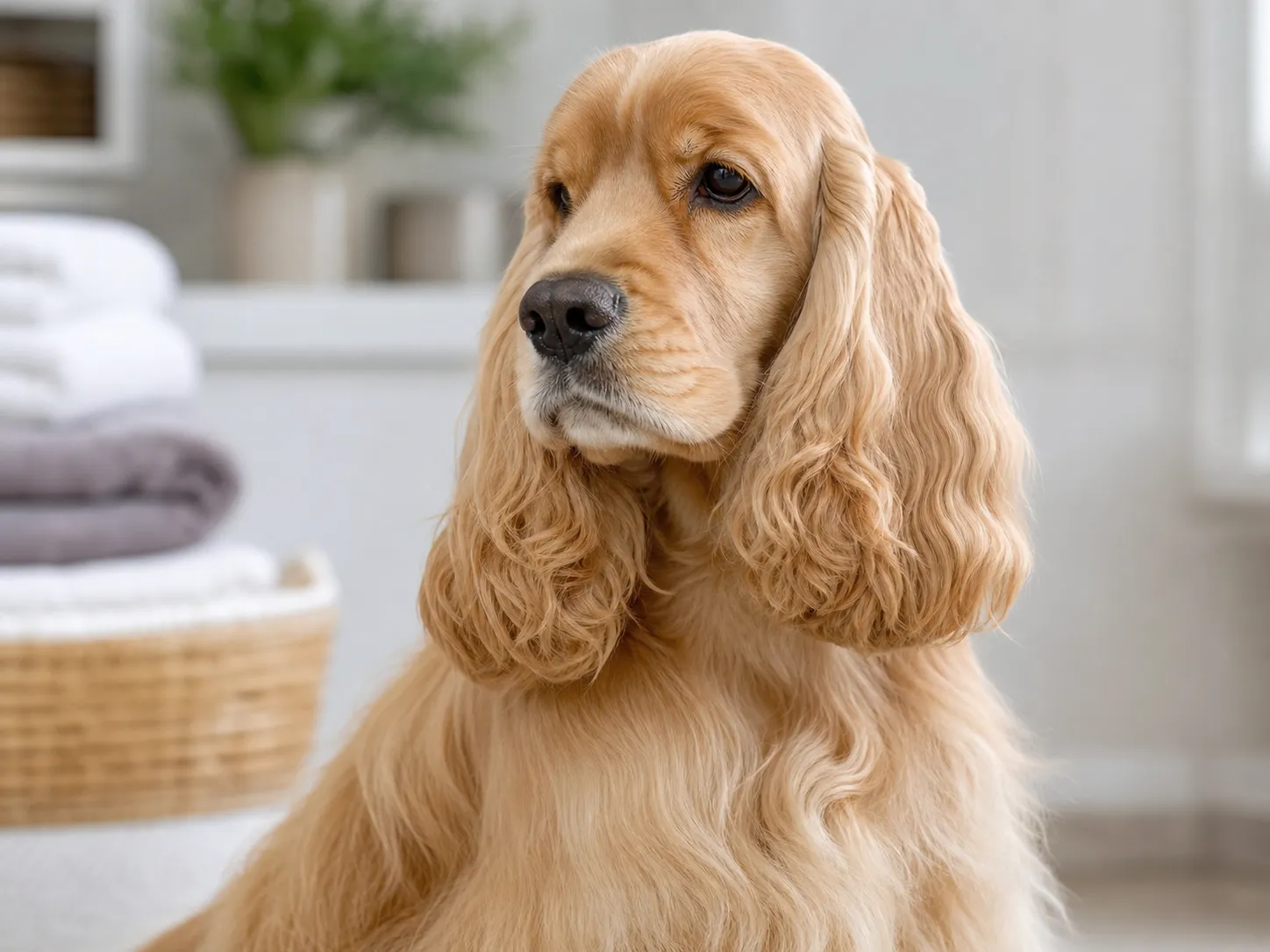Cocker Spaniels coat and grooming