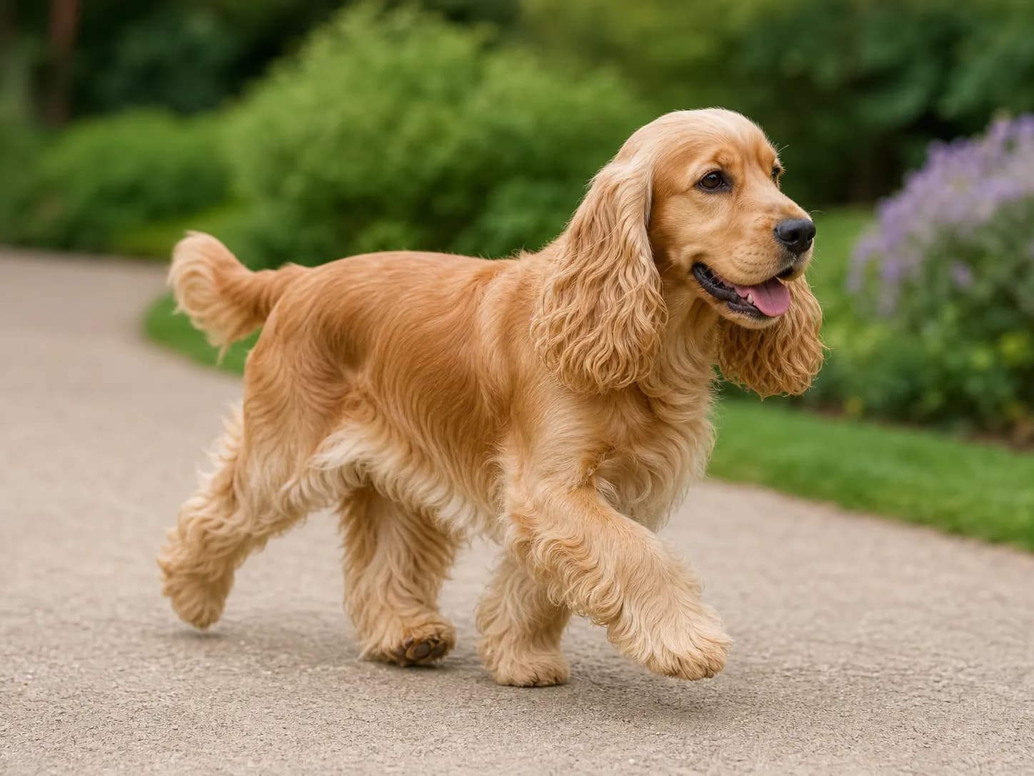 Cocker Spaniels movement and wellness