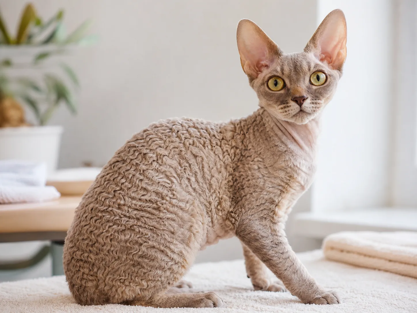 Devon Rex coat and grooming