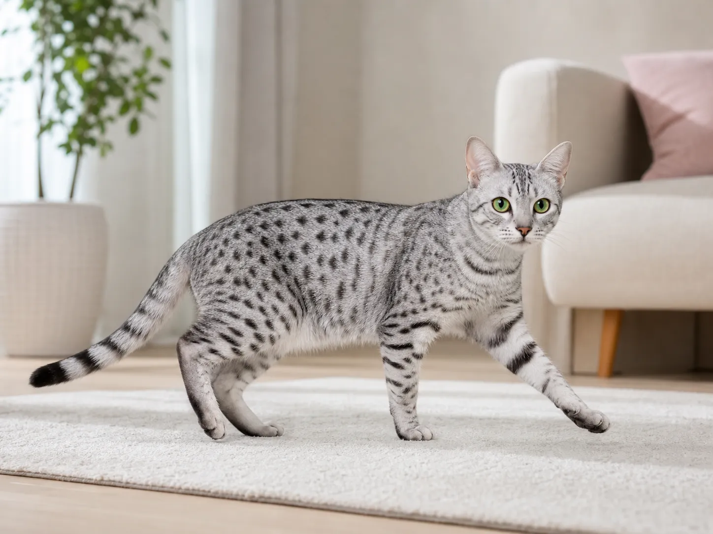 Egyptian Mau movement and wellness