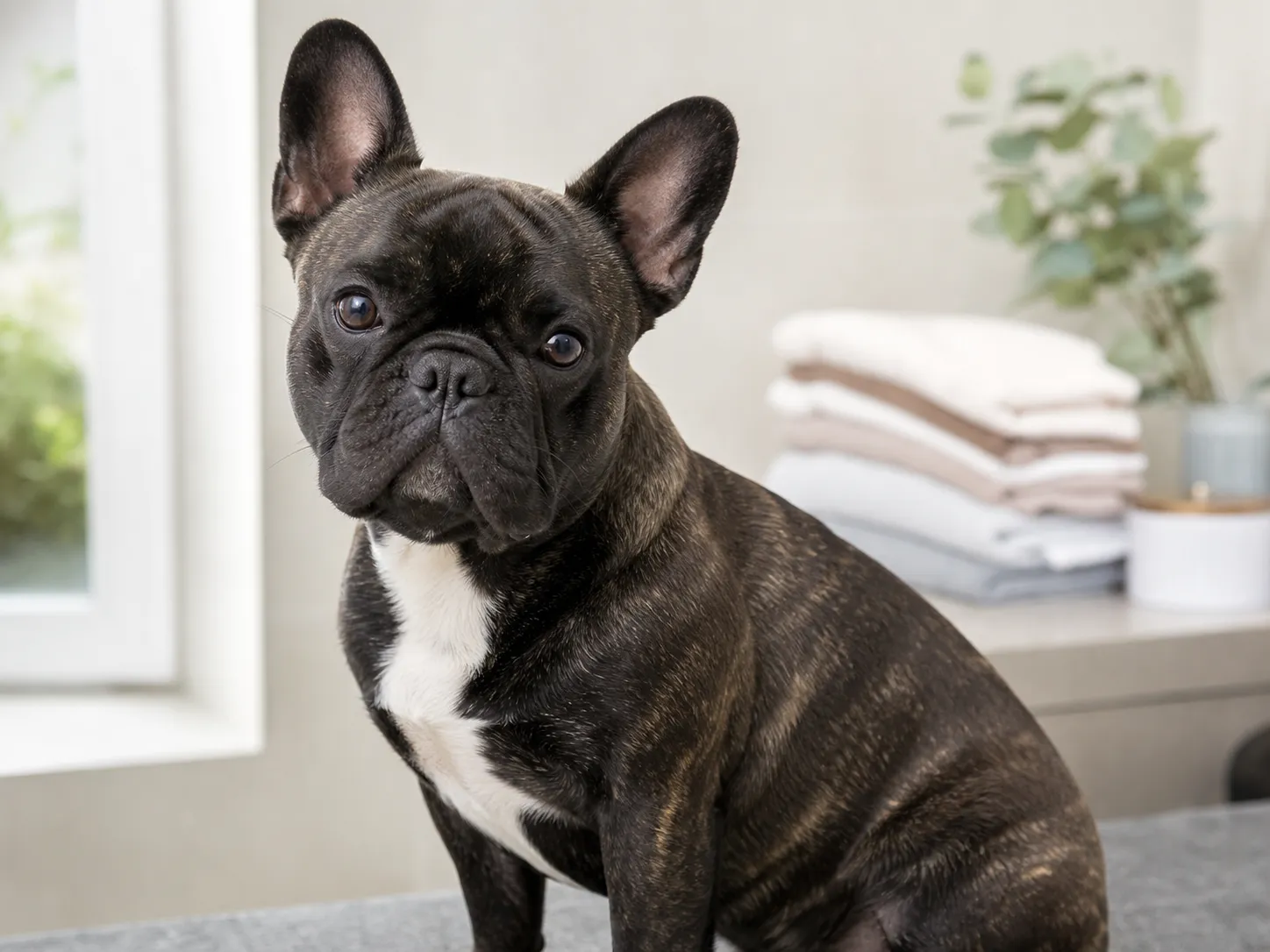 French Bulldogs coat and grooming
