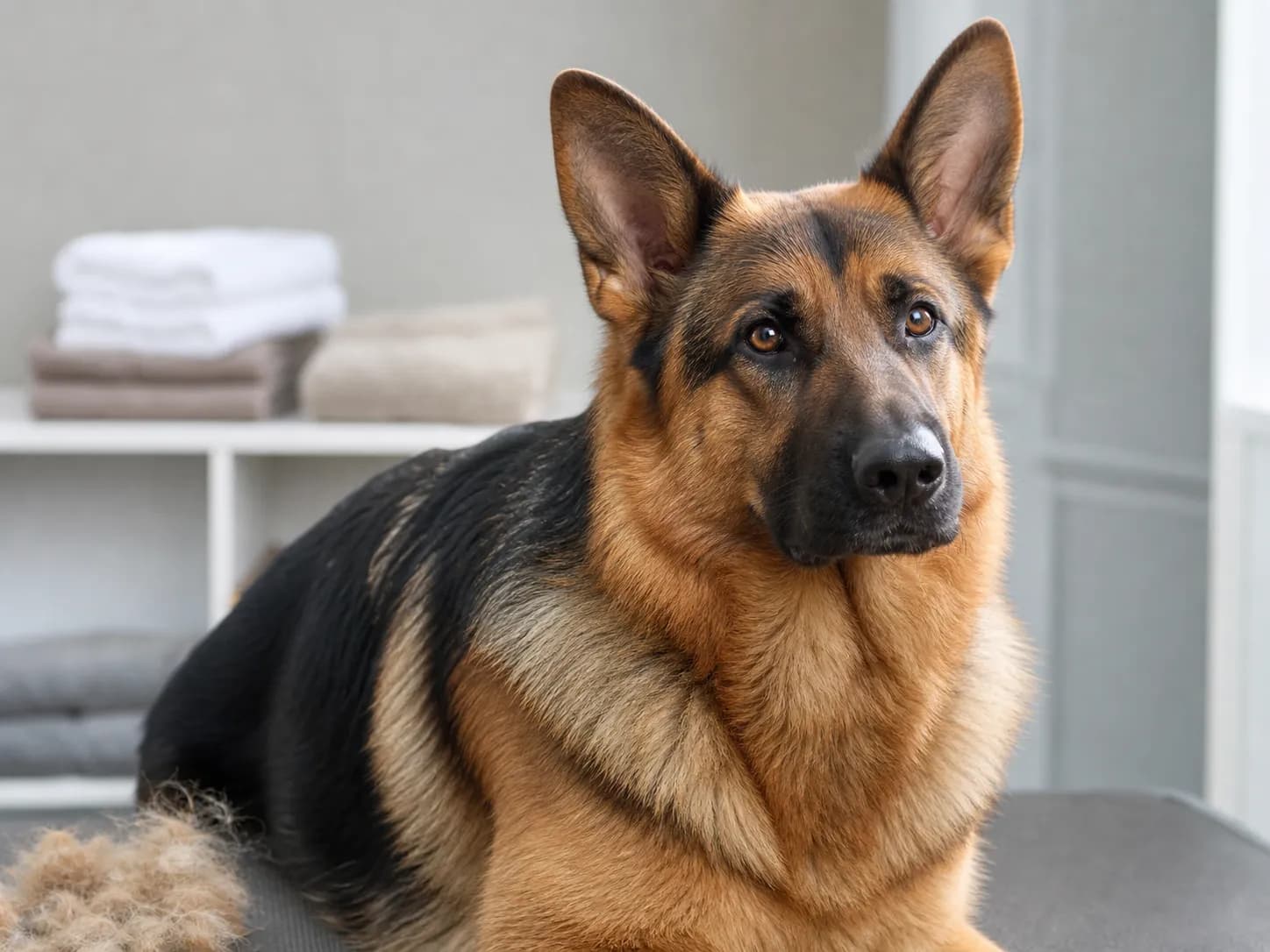 German Shepherd Dogs coat and grooming