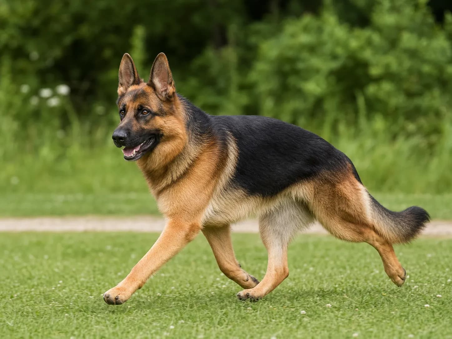 German Shepherd Dogs movement and wellness