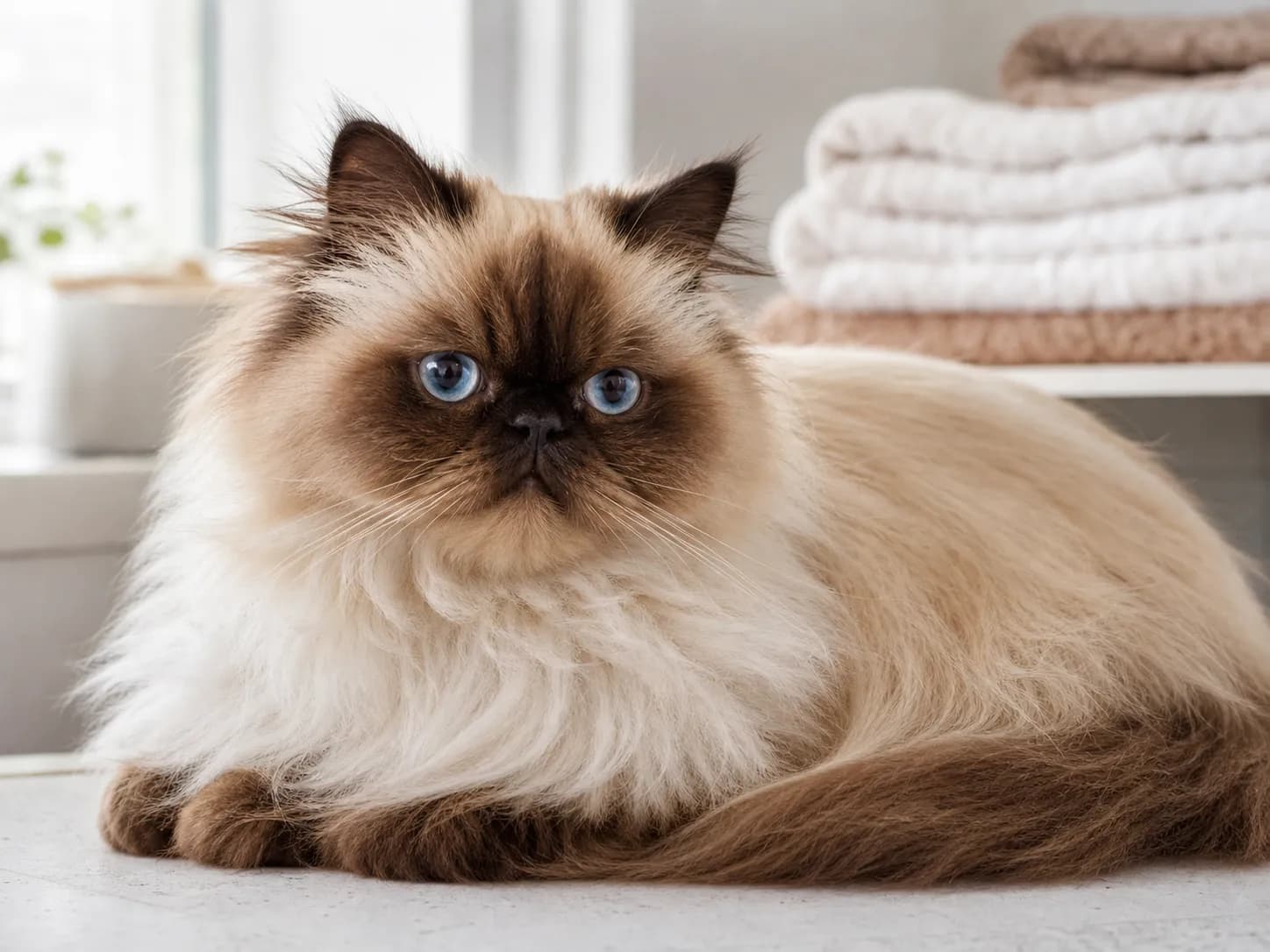 Himalayans coat and grooming