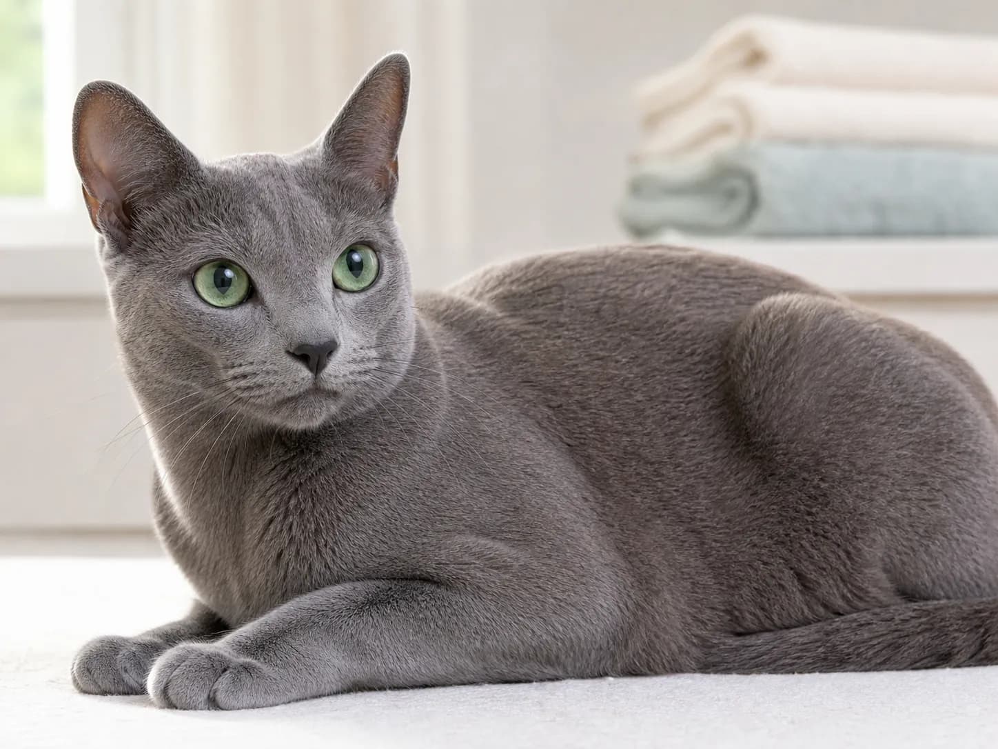 Korat coat and grooming