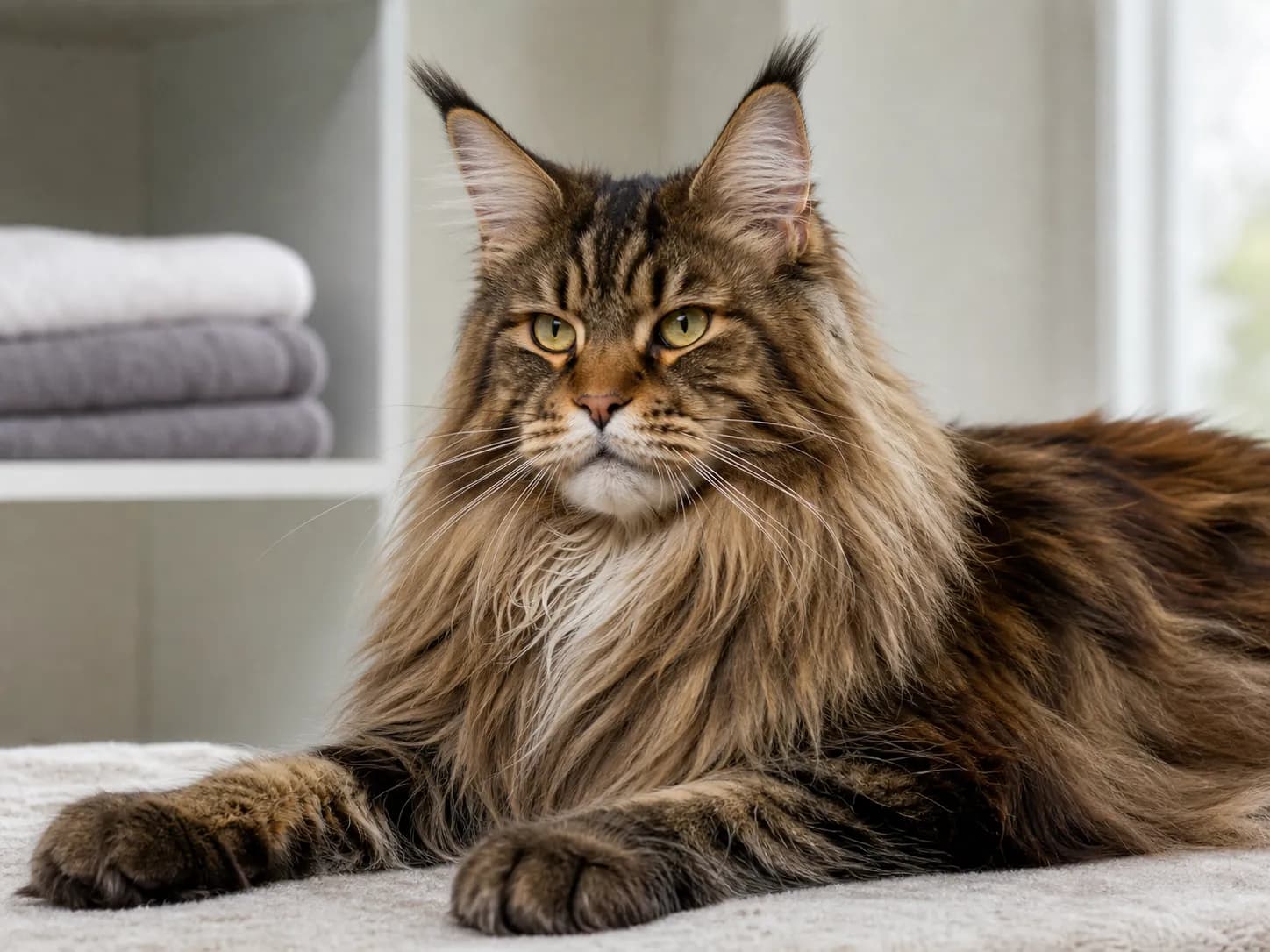 Maine Coons coat and grooming