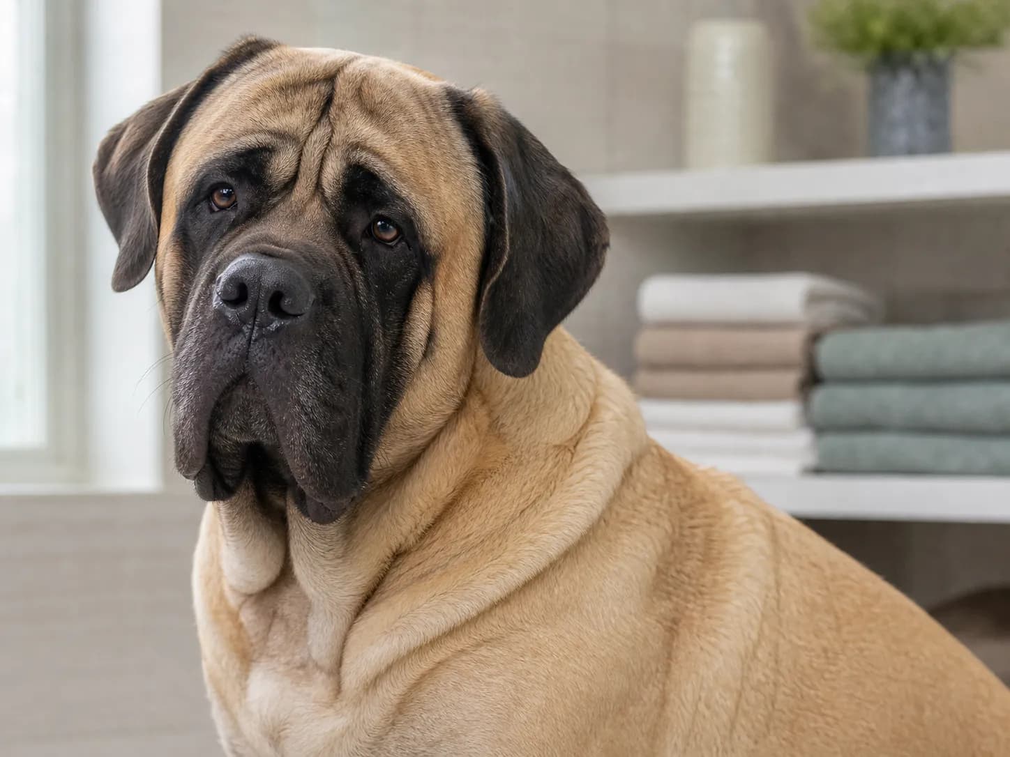 Mastiffs coat and grooming