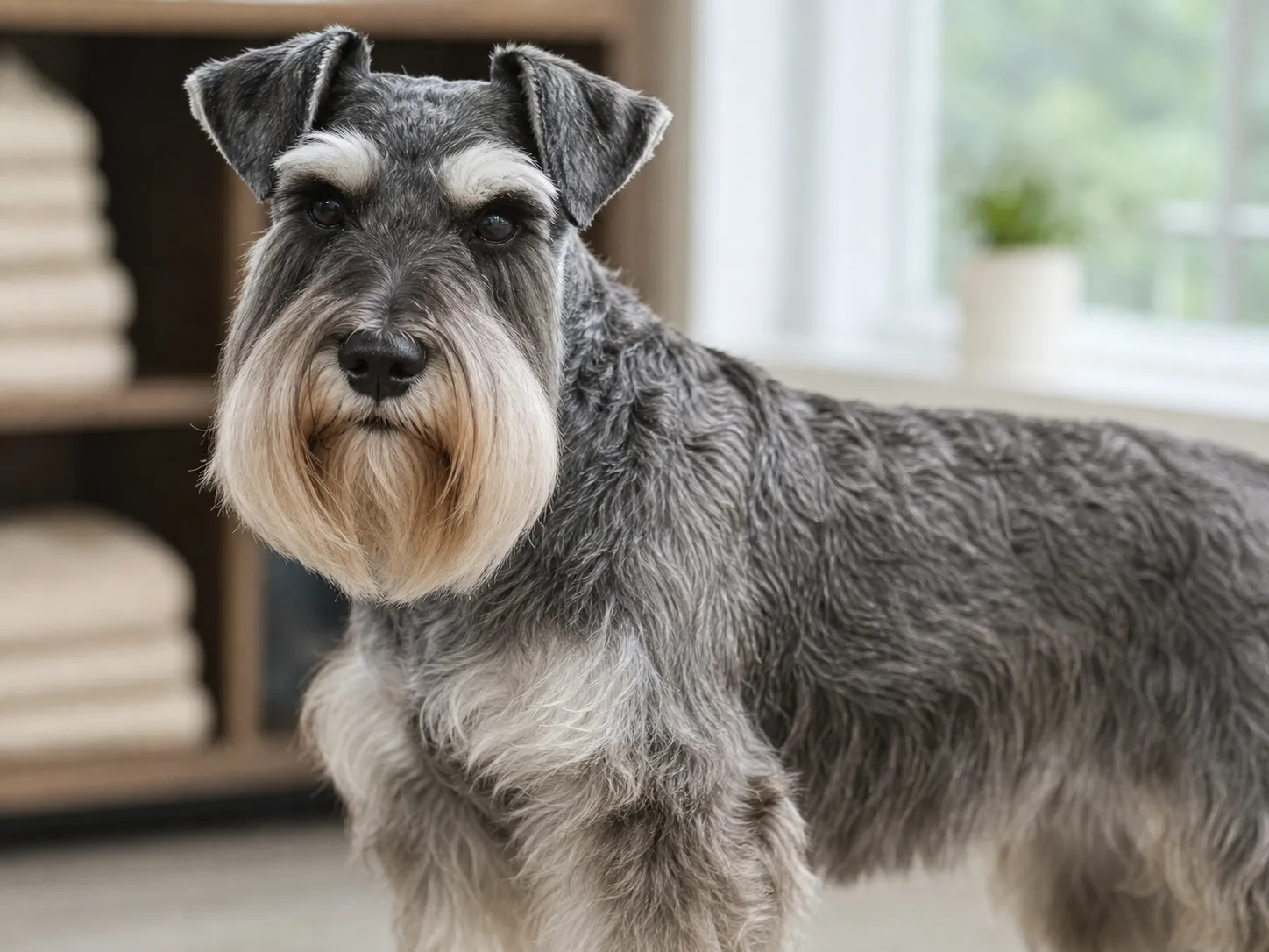Miniature Schnauzers coat and grooming