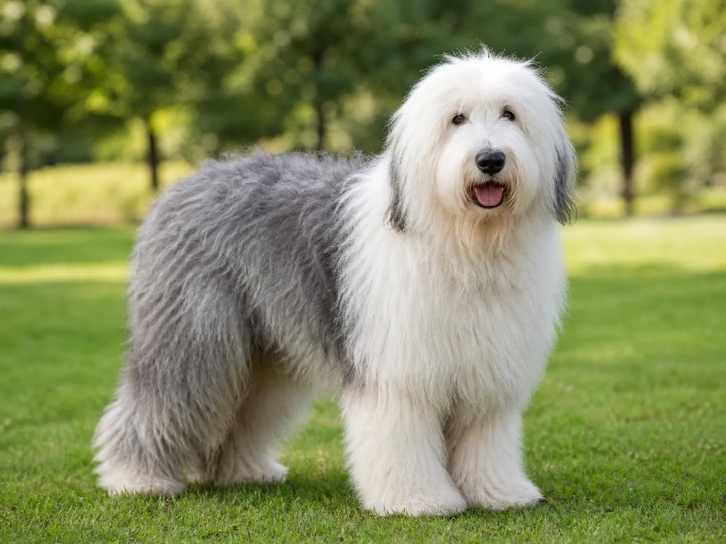 Old English Sheepdogs breed photo