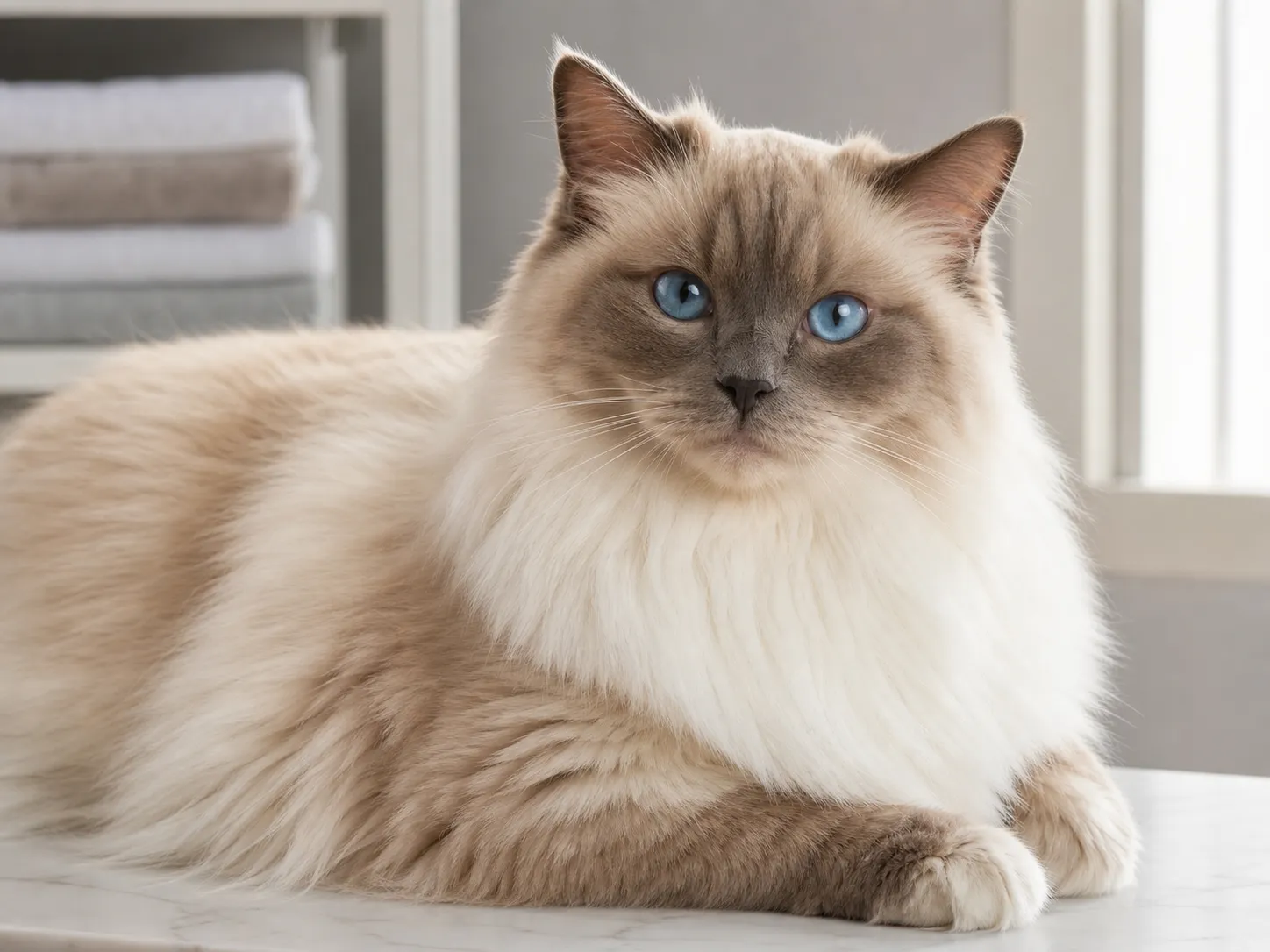 Ragdolls coat and grooming