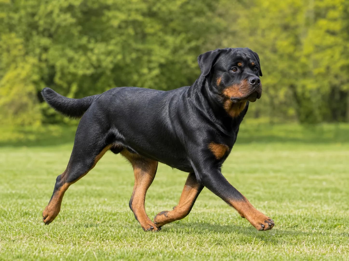 Rottweilers movement and wellness