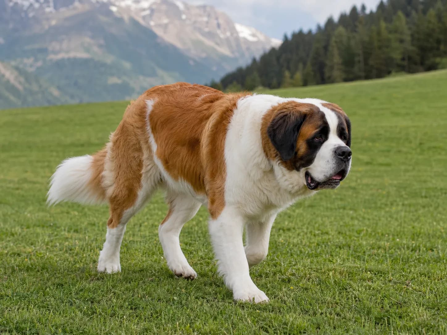 Saint Bernards movement and wellness