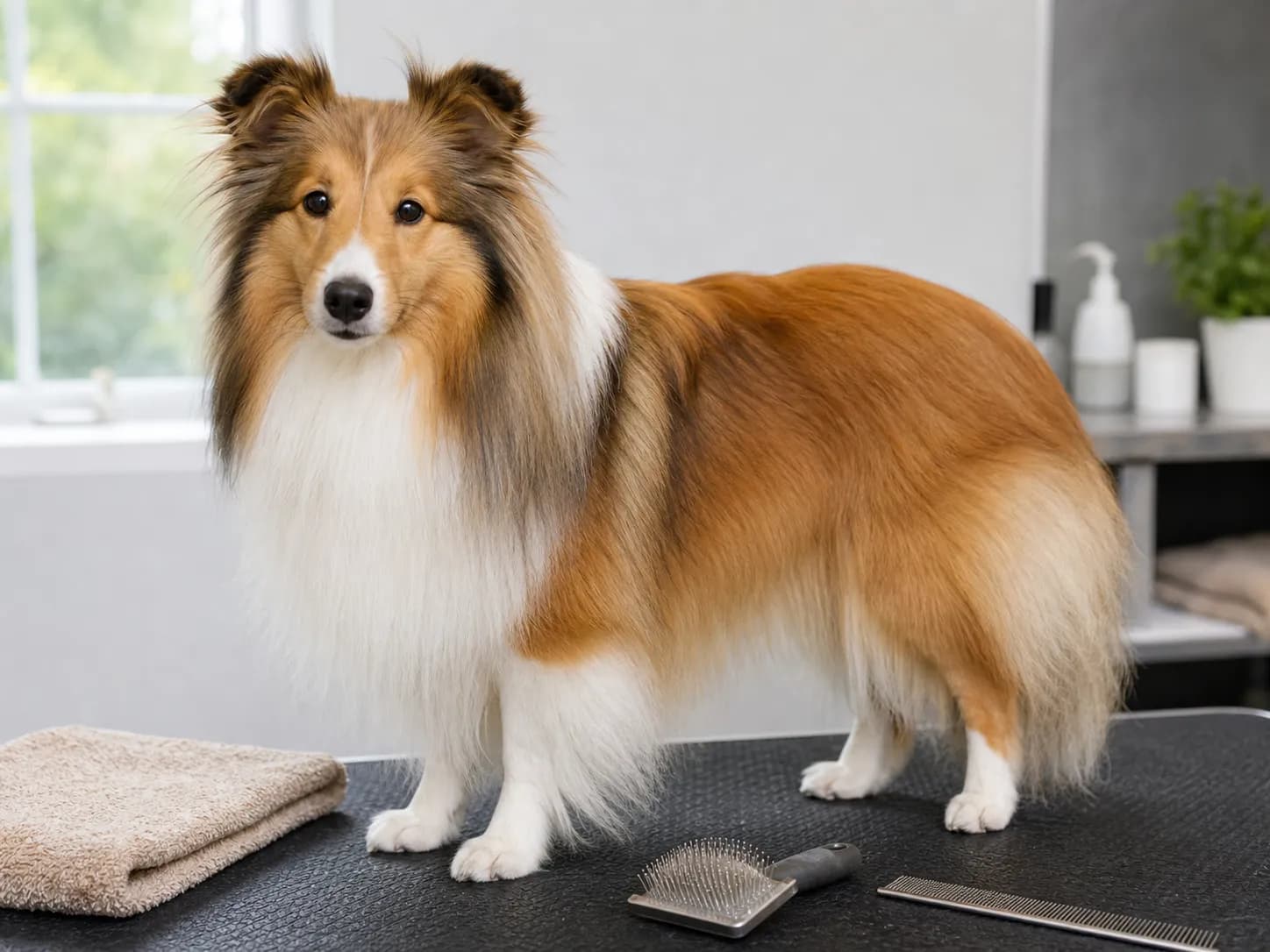 Shetland Sheepdogs coat and grooming