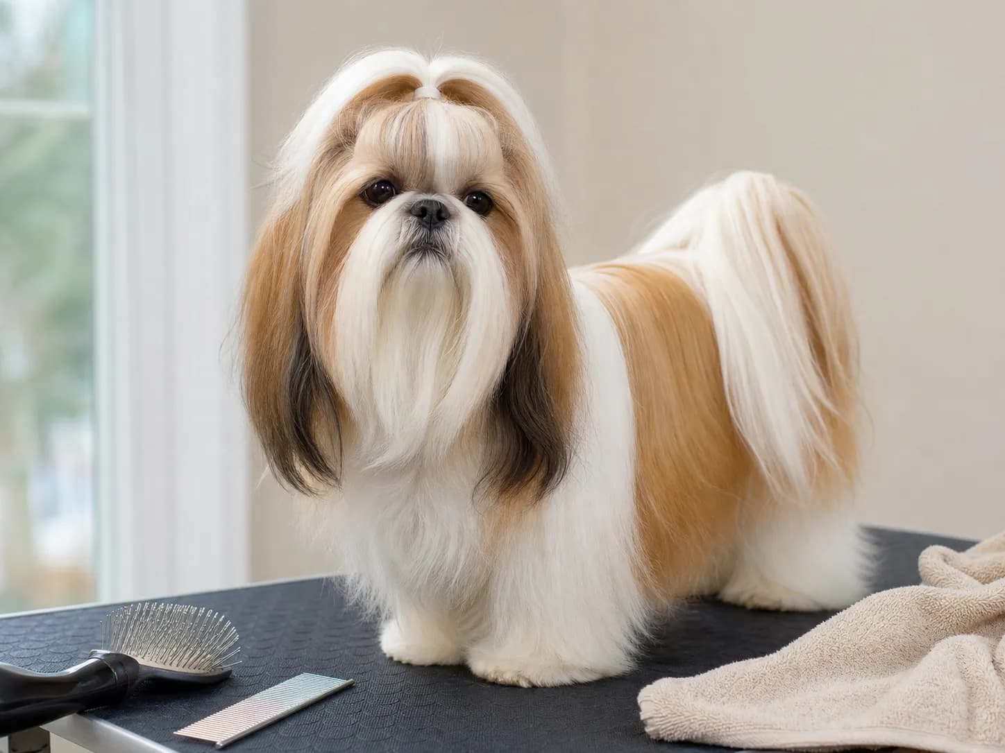 Shih Tzu coat and grooming