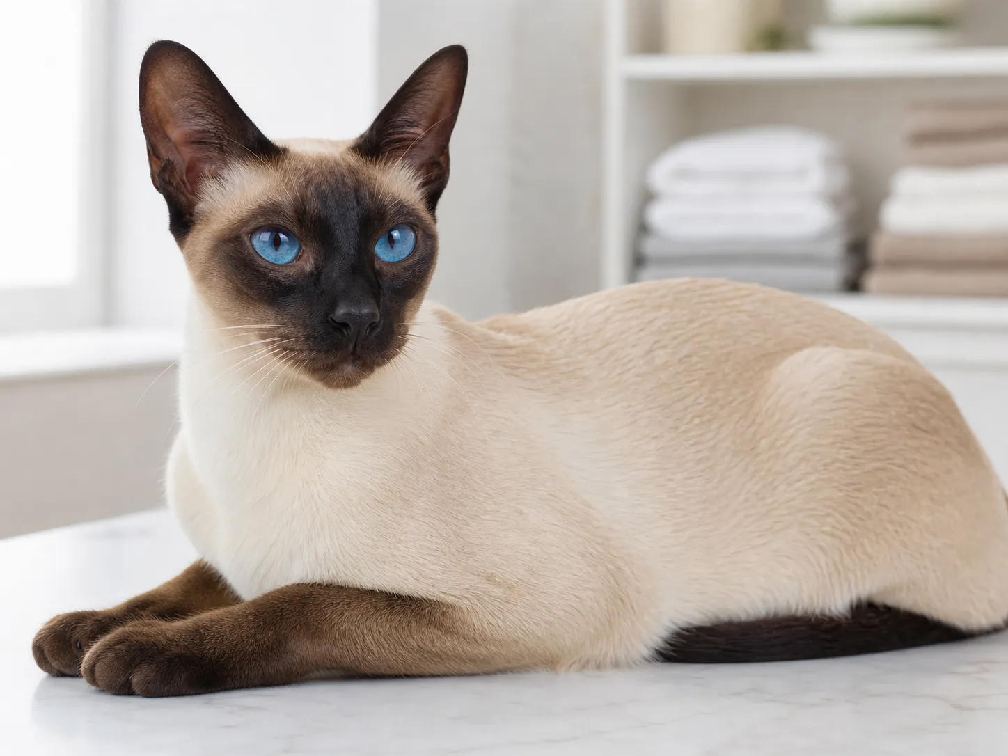 Siamese coat and grooming