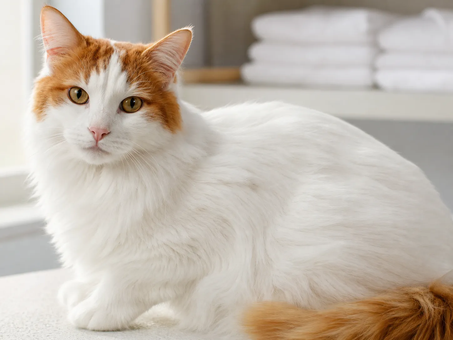 Turkish Van coat and grooming