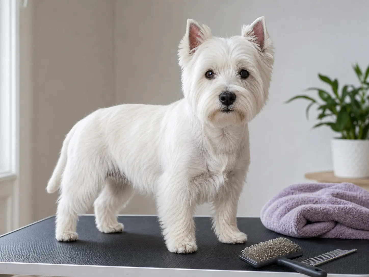 West Highland White Terriers coat and grooming
