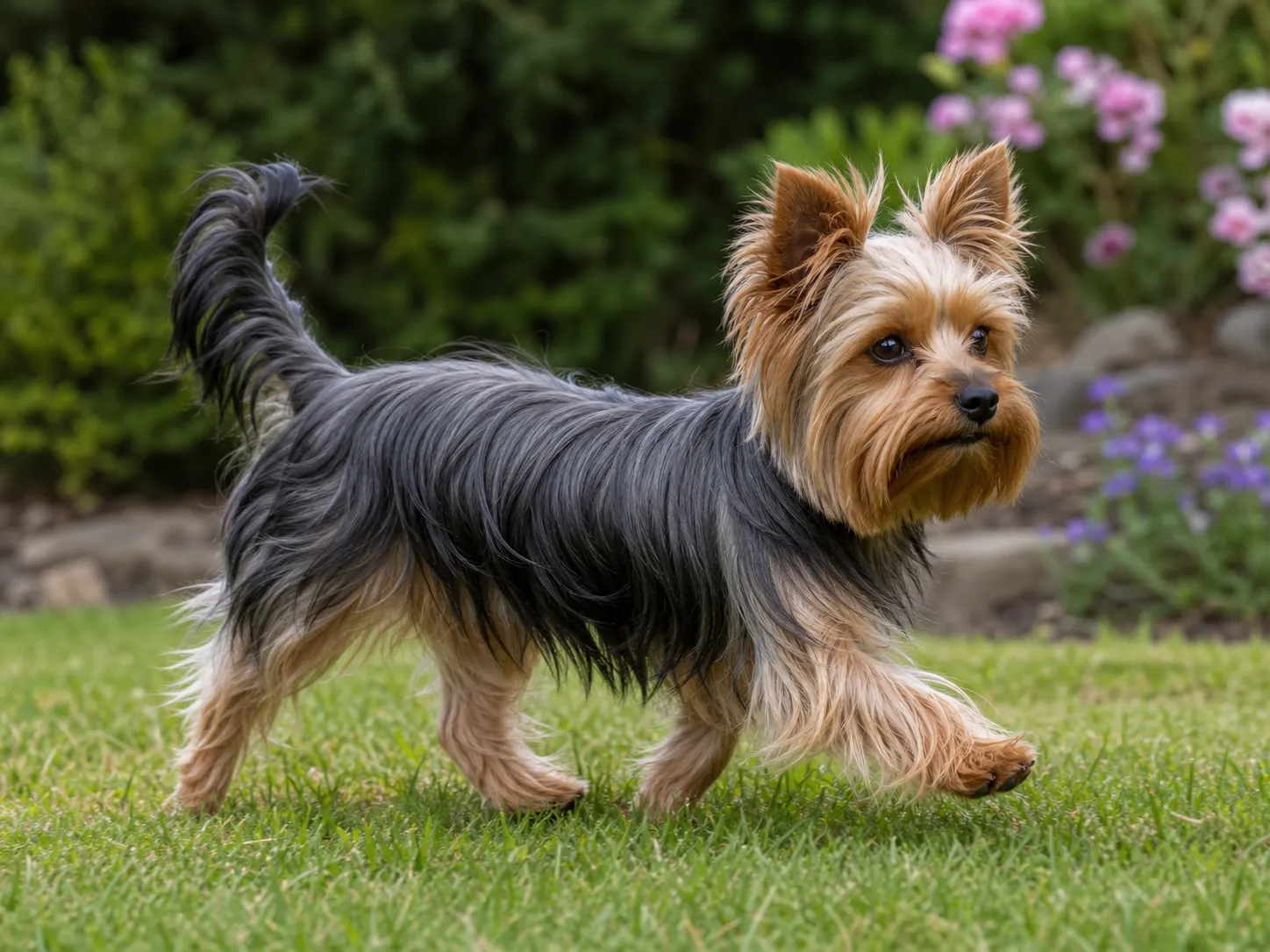 Yorkshire Terriers movement and wellness