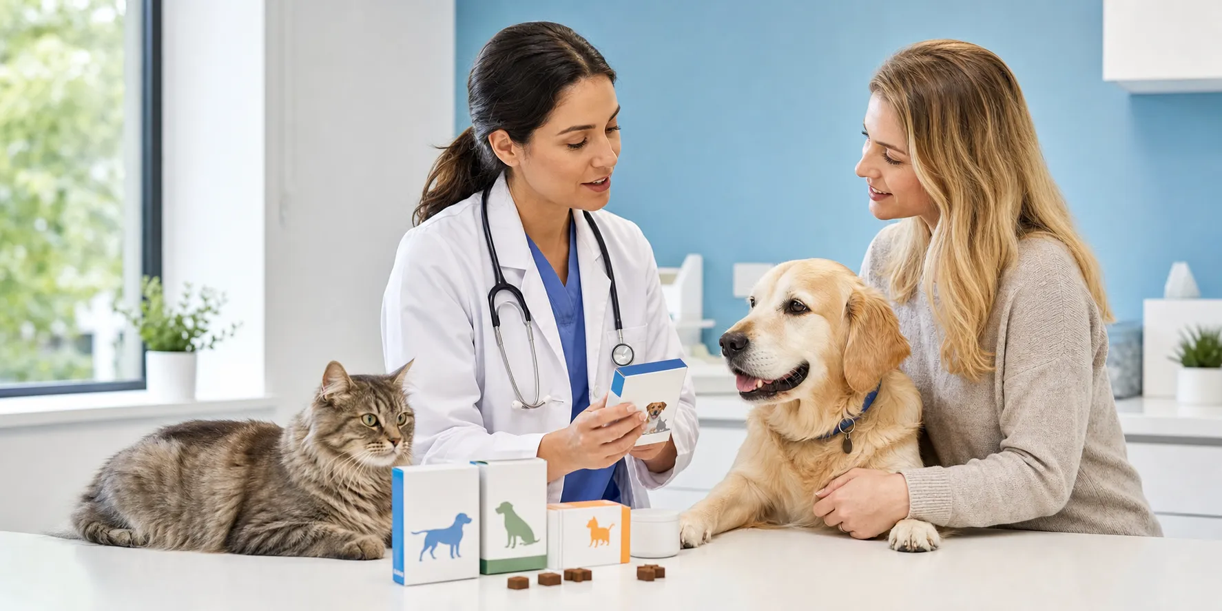 Monthly parasite preventives being given as a treat