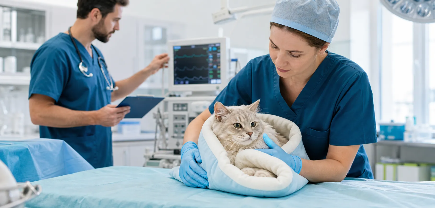 Cat Anesthesia at Angelus Pet Hospital