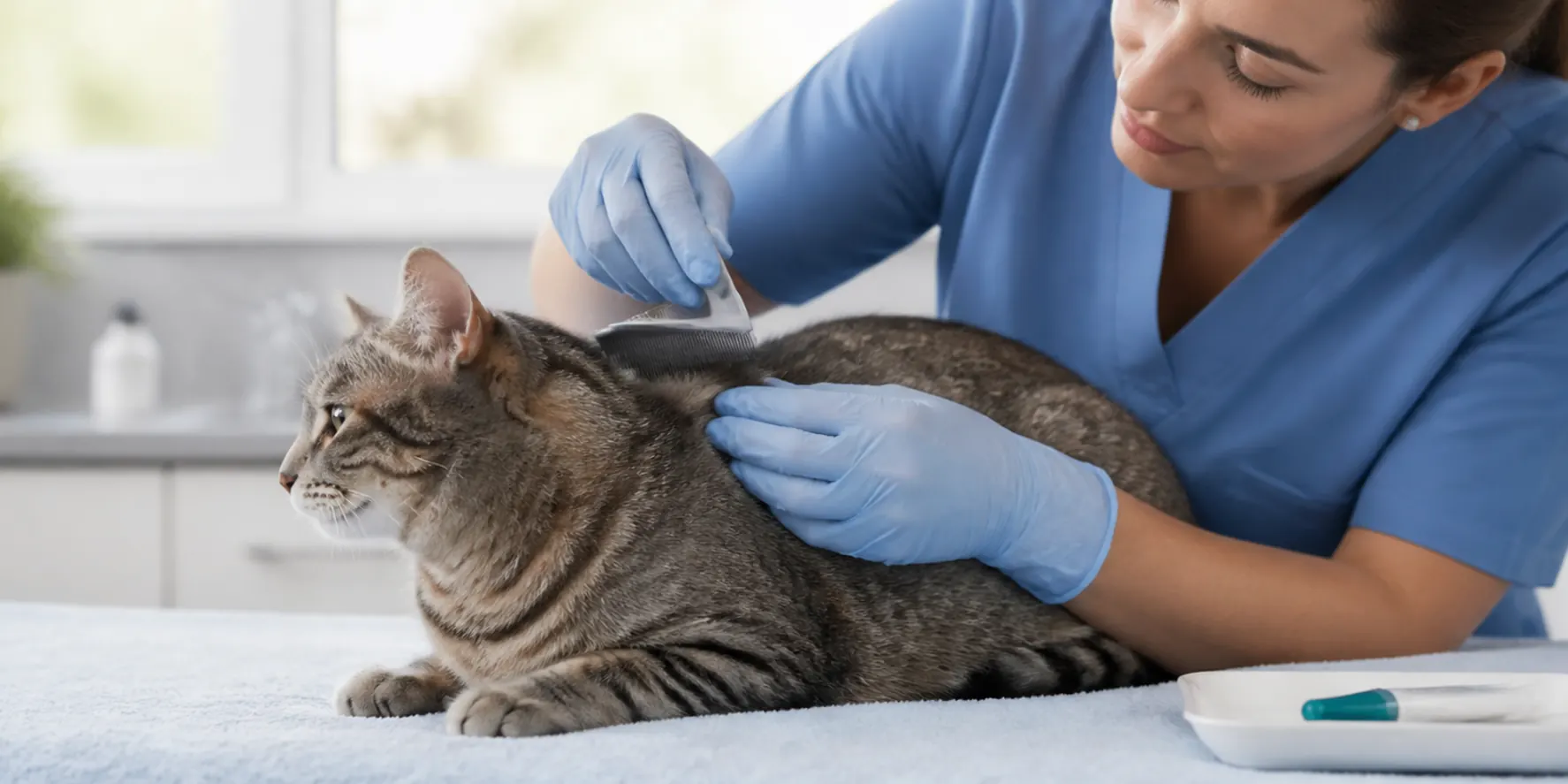 Cat Flea & Tick Control at Angelus Pet Hospital