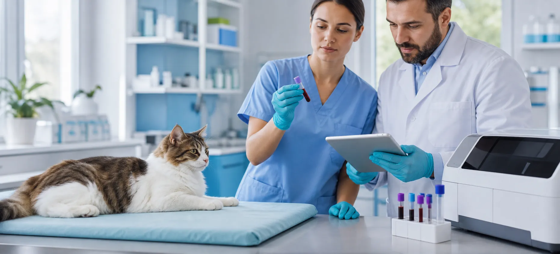 Cat Lab Tests at Angelus Pet Hospital