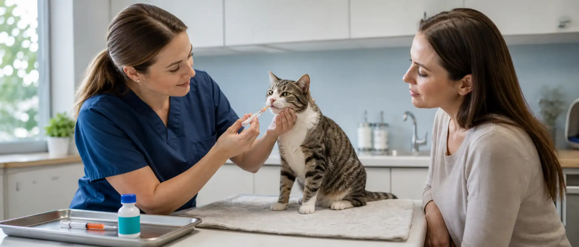 Cat Medication Support at Angelus Pet Hospital